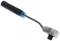 Ratchet spanner with blue-black handle, steel head with square drive for socket attachments.