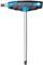 'Hexagon Allen key with T-handle, blue-black, Gedore brand. Tool for screws with hexagonal socket head.'