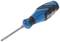 A blue and black flathead screwdriver with 'Gedore 2154 SK - 4.5' printed on the handle.