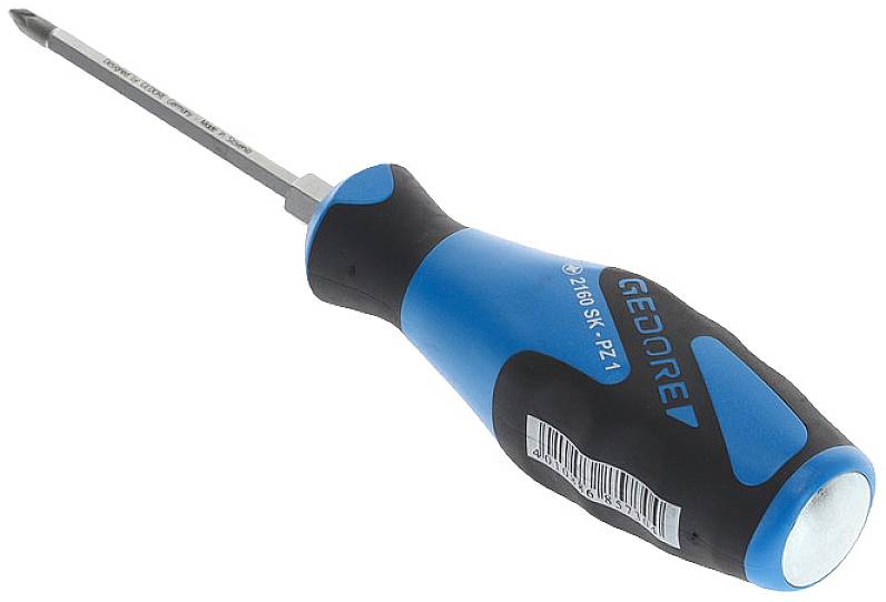 Gedore 2160SK PZ 1 1845330 Phillips screwdriver PZ 1 Blade length: 80 mm DIN ISO 8764-1