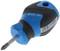 A blue and black Phillips head screwdriver with 'GEDORE' printed on the handle and '2161 - PH 1' printed on it.