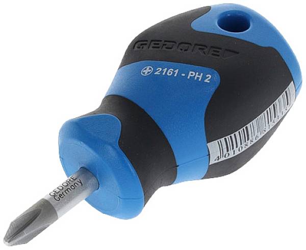Gedore 2161 PH 2 1531204  Phillips screwdriver PH 2 Blade length: 25 mm DIN ISO 8764