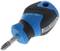 Phillips screwdriver with blue handle and 'GEDORE' inscription. Size PZ2 tip, suitable for various screw applications.