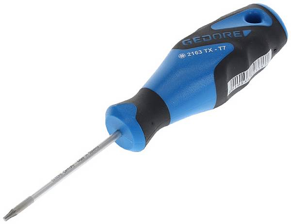 Gedore 2163 TX T7 Star screwdriver Size (screwdriver) T 7 Blade length: 60 mm 1 pc(s)