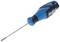 A blue Torx screwdriver with a black handle and barcode, displayed on a white background.