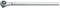 A silver torque wrench with a long handle and square head, used for tightening bolts and nuts.