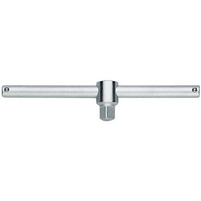 A T-shaped metal spanner, commonly used for tightening or loosening bolts in mechanical applications.