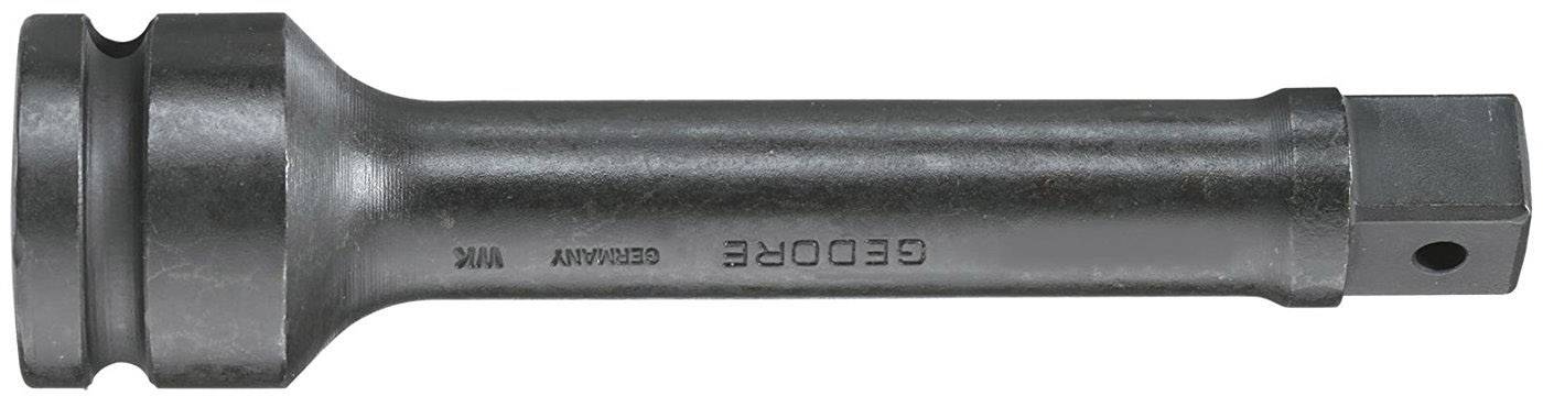 Extension bar with a square end and inscription 'GEFORCE GERMANY VM16'. Tool for increasing the reach of socket wrenches.