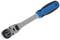 A silver ratchet spanner with a blue-black handle, marked with 'Gedore'. Suitable for mechanical work.