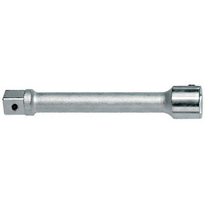 Metal extension bar for tools with a square connection at both ends, to extend reach.