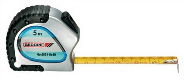 Gedore 4534-8 6698140 Tape measure 8 m Plastic