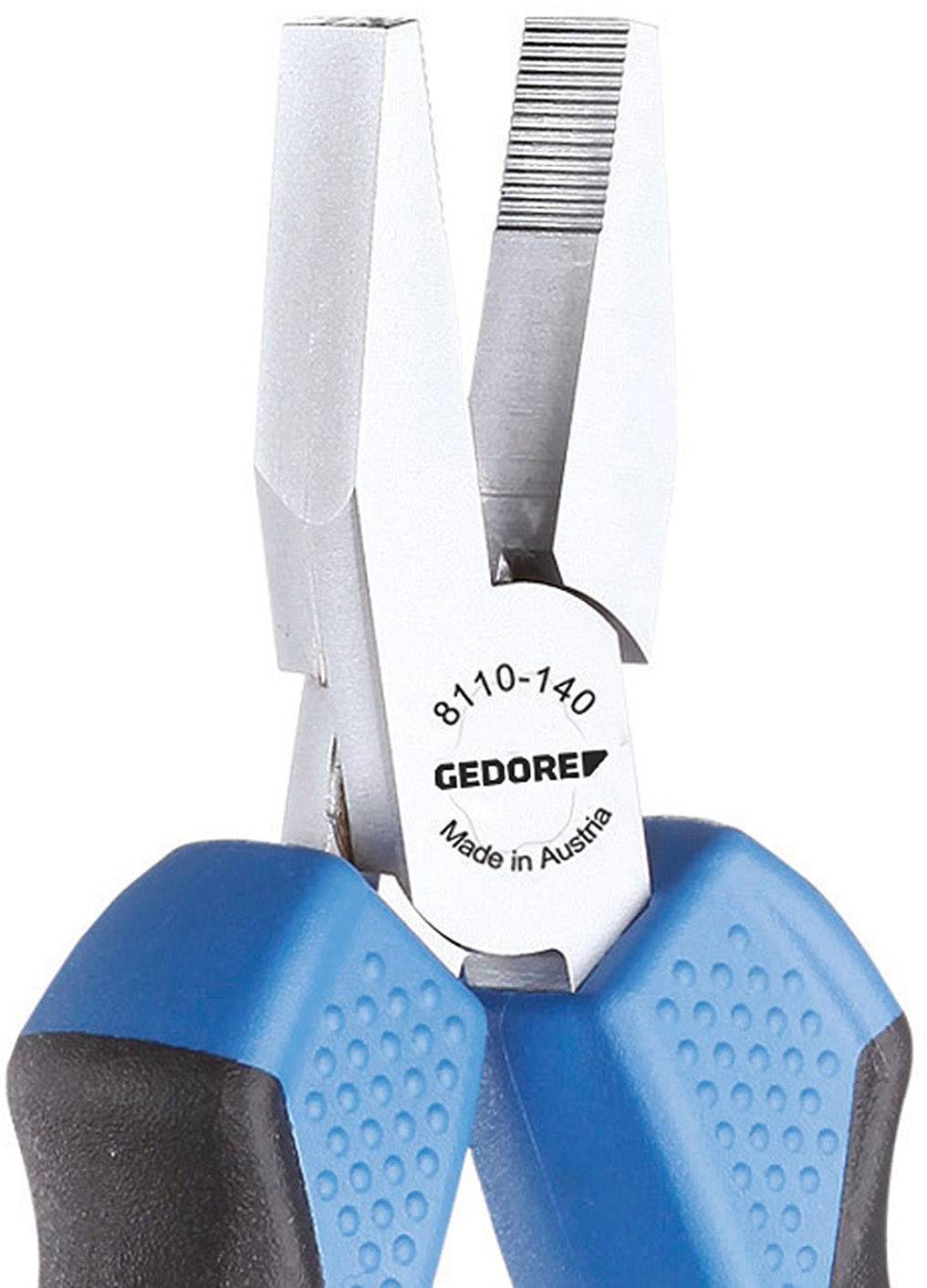 Gedore 6711690 Flat nose pliers Quenched steel 140 mm-0
