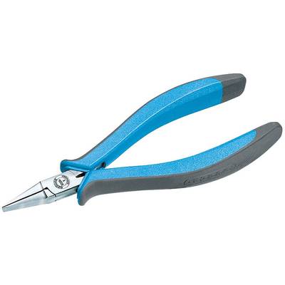 A blue pointed pliers with a plastic handle. The tool has smooth grips and a slender tip, suitable for precise work.