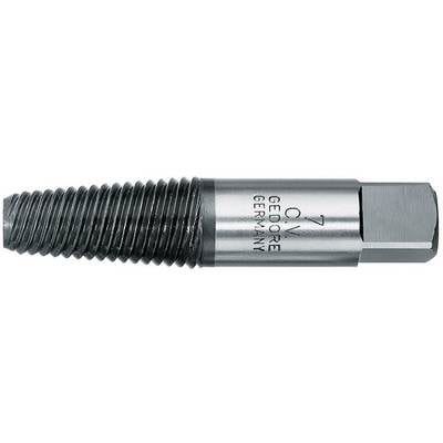 A silver-black tap with the inscription 'C.V. Gedore Germany 7'. Used for metalworking or thread cutting.
