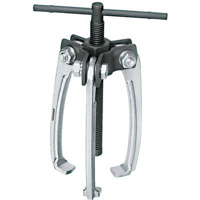 A three-armed mechanical puller, suitable for removing tightly fitted parts such as gears or bearings.