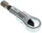 Metal cutter with a circular opening and sharp blade insert, suitable for cutting metal parts such as screws or rings.