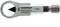 A silver Gedore pipe cutter with a black blade, inscribed 'Made in Germany', suitable for precise pipe cutting.
