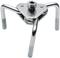 Metal spanner with adjustable arms for pipe installation; suitable for various pipe sizes and shapes.