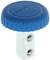 Blue tool handle with metal rod and two integrated balls for fastening. Above the handle is written 'GEDORE'.