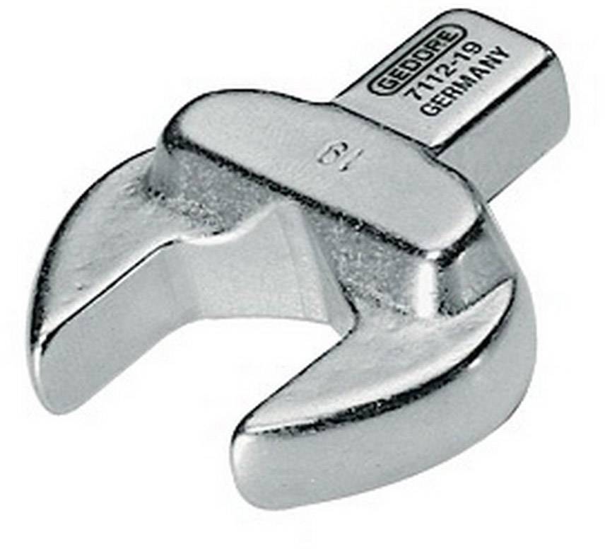 A ring spanner with the inscription 'GEDORE 7112-19 GERMANY', used for tightening or loosening screws.