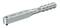 Metal torque wrench with a knurled grip. Tool for precise torque measurement, crucial for mechanical engineering and repairs.