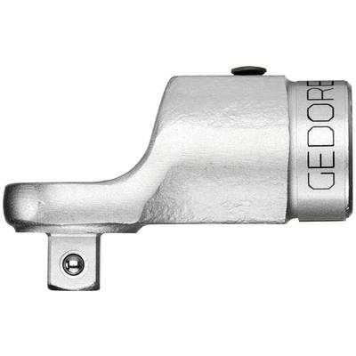 A silver 1/2 inch torque wrench adapter marked with 'GEDORE'.