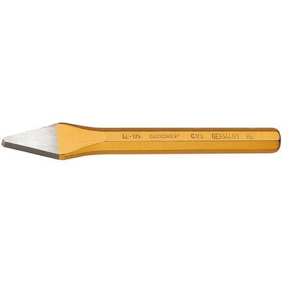A yellow wooden coloured pencil with a rectangular shape. On the pencil is written '6C 178 GEOFREY C.M. GERMANY HC'.