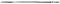 A silver ballpoint pen in close-up, positioned horizontally, with a metallic sheen and visible clip on the right.