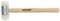 Hammer with a wooden handle and rubber head, brand name 'GEDORE' on the handle; suitable for work that requires minimal risk of damage.