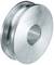A silver metal wheel with a groove, stamped with the numbers '278 15' and the brand 'GEDORE'.