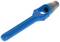 Blue hole punch with metal tip for creating holes in various materials, specifically 11 mm diameter.