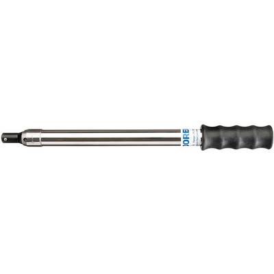 Torque wrench with non-slip grip, suitable for precise torque measurements in mechanical applications.
