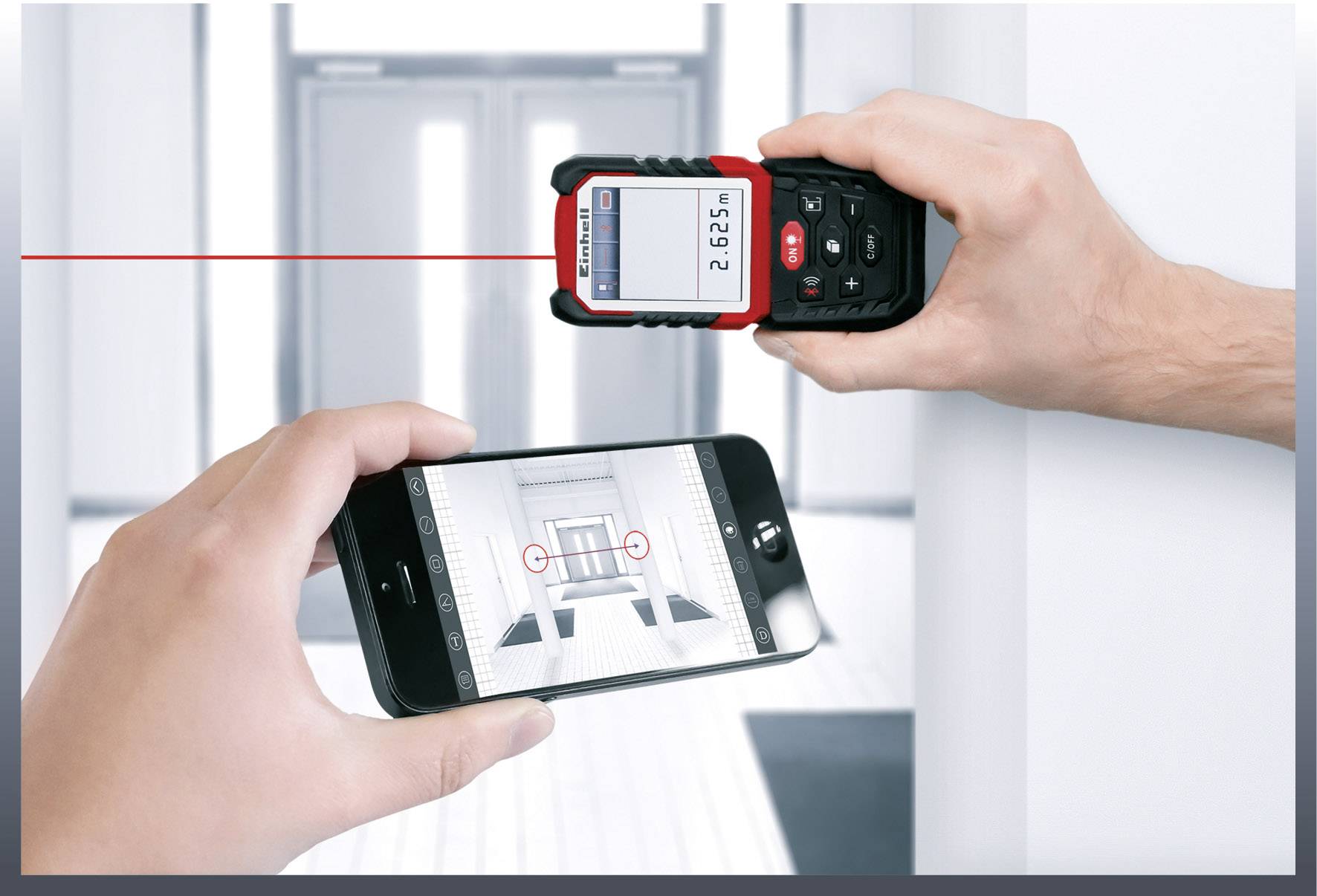 Einhell TE-LD 60 Laser range finder 60 m-3