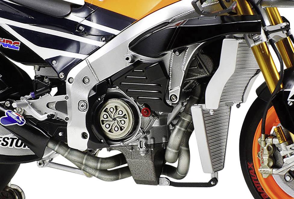 Tamiya 300014130 Repsol Honda RC213V '14 Motorcycle assembly kit 1:12-6