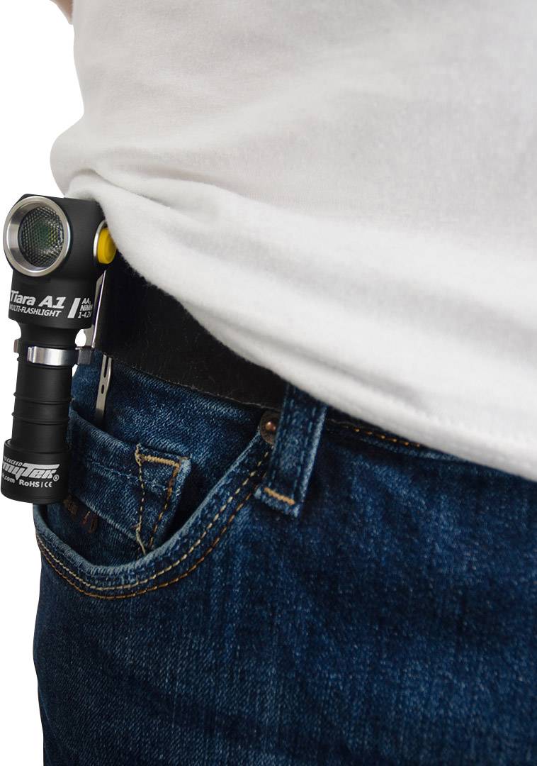 ArmyTek Tiara A1 v2 LED (monochrome) Headlamp rechargeable 450 lm F00102SC-7