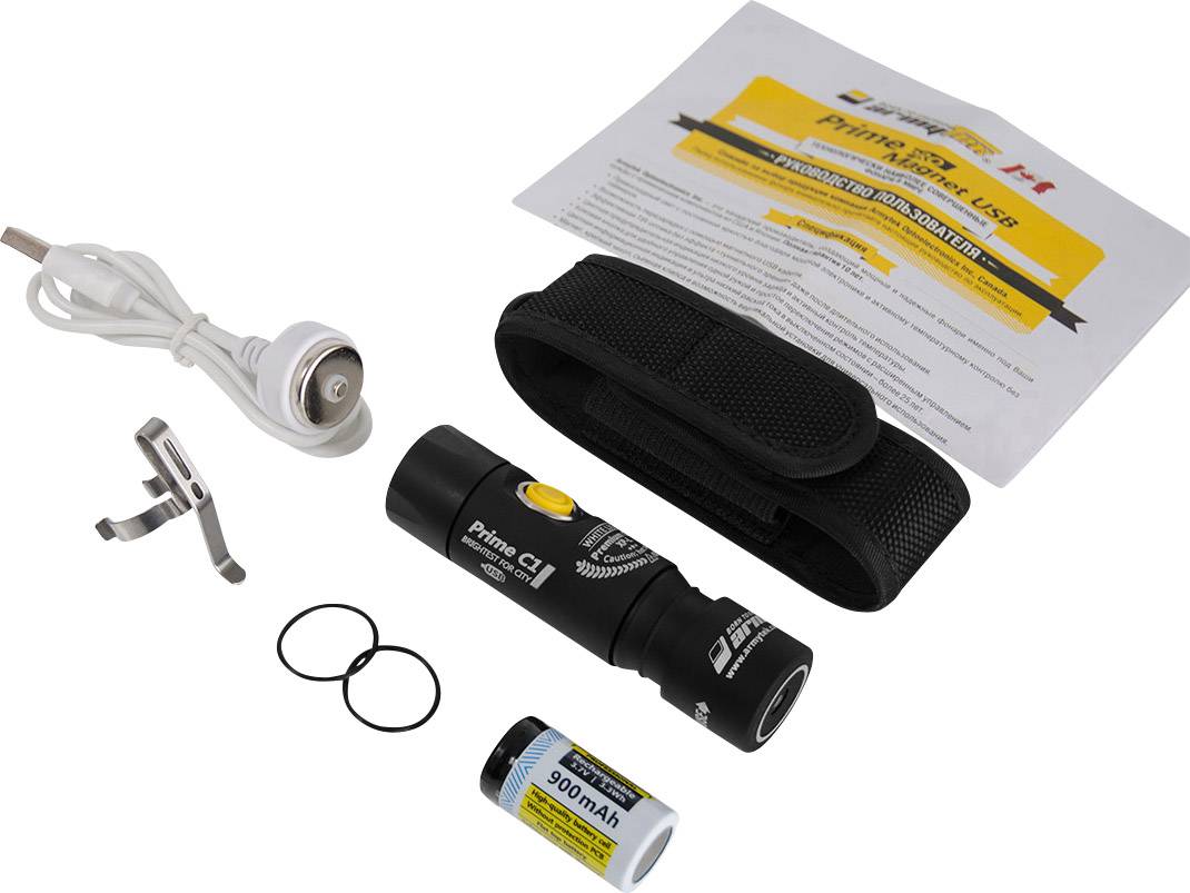 ArmyTek Prime C1 LED (monochrome) Torch rechargeable 970 lm 60 g-1