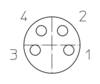Lutronic 1050 Sensor/actuator connector (pre-fab) M8 Connector, right angle 5.00 m No. of pins (RJ): 4 1 pc(s)