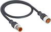Lutronic 1092 Sensor/actuator cable M12 Plug, straight 0.60 m No. of pins (RJ): 4 1 pc(s)