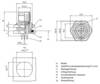 Lutronic 1235 Sensor/actuator built-in connector M12 Plug, mount No. of pins (RJ): 5 1 pc(s)