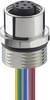 Lutronic 1232 Sensor/actuator built-in connector M12 Plug, mount 0.50 m No. of pins (RJ): 4 1 pc(s)