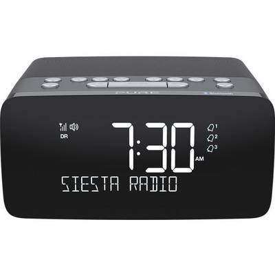 Pure Siesta Charge Radio alarm clock DAB+, FM Bluetooth, USB  Battery charger Graphite