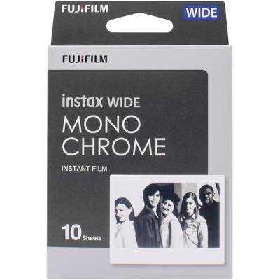 Fujifilm Fujifilm Instax Wide Monochrome - Schwarz-/Weiß-Sofortfilm Instax film Black, White-0