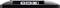 Back of a monitor with connection ports: HDMI, VGA, Audio and Power socket.