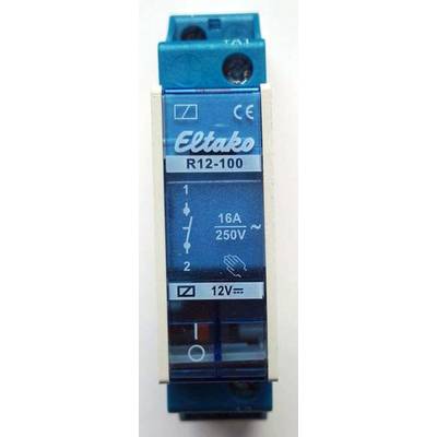 Eltako 22100054 Relay Nominal voltage: 12 V Switching current (max.): 8 A 1 maker  1 pc(s)