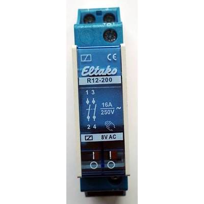 Eltako 22200010 Relay Nominal voltage: 8 V Switching current (max.): 8 A 2 makers  1 pc(s)
