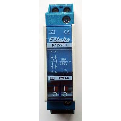 Eltako R12-200-12V Relay Nominal voltage: 12 V Switching current (max.): 8 A 2 makers  1 pc(s)