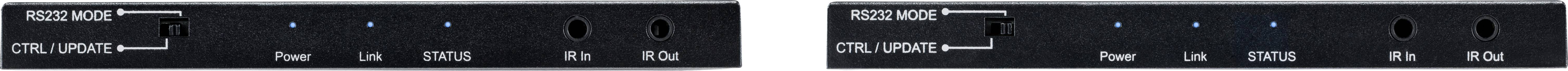 SpeaKa Professional HDMI™, Infrared, RJ45 HDBaseT extender (extension) via RJ45 network cable 70 m