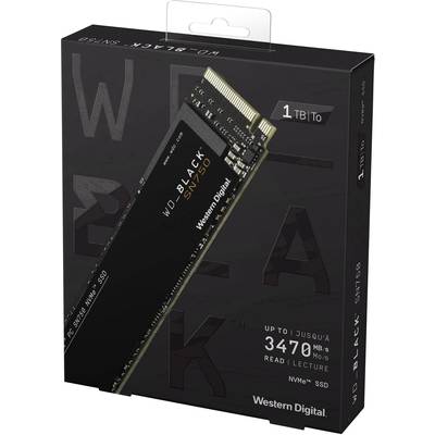 WD Black™ SN750 250 GB NVMe/PCIe M.2 internal SSD M.2 NVMe PCIe 3.0 x4 Retail WDS250G3X0C-00SJG0-3