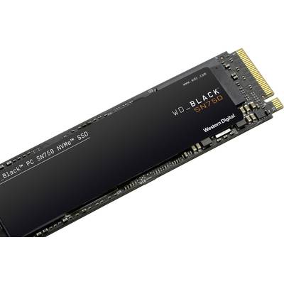 WD Black™ SN750 250 GB NVMe/PCIe M.2 internal SSD M.2 NVMe PCIe 3.0 x4 Retail WDS250G3X0C-00SJG0-4