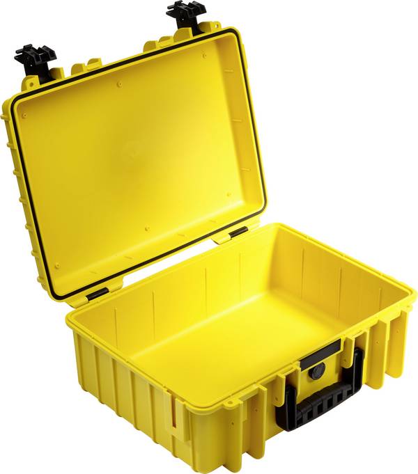 B & W International Outdoor case  outdoor.cases Typ 5000 22.2 l (W x H x D) 470 x 365 x 190 mm Yellow 5000/Y/SI
